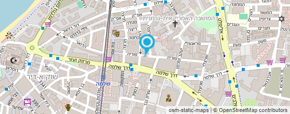 מפת הגעה אל עמוס שלום - רפד רכב