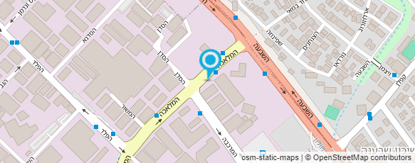 מפת הגעה אל שרות חימום - שמאל עופר