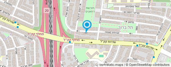 מפת הגעה אל א.מ.א הנדסה