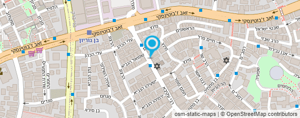 מפת הגעה אל ד"ר עליאש דוד