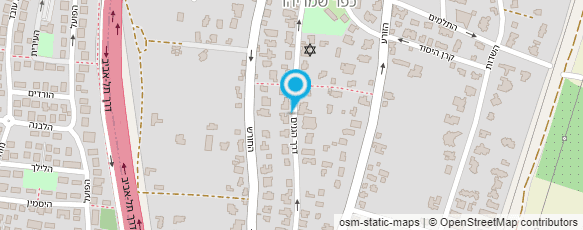 מפת הגעה אל ד"ר יאיר גורן