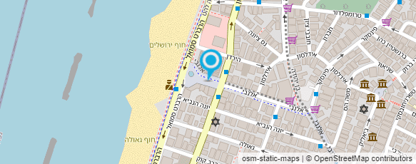 מפת הגעה אל "מיאמי" מלון