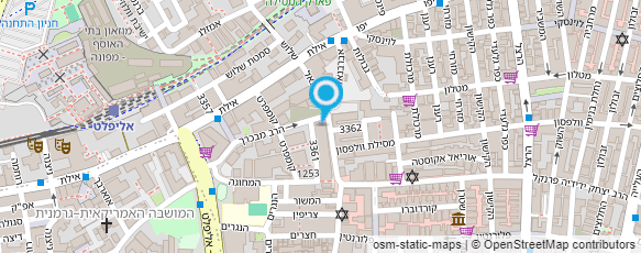 מפת הגעה אל מוסך קופמן מפת הגעה אל מוסך קופמן