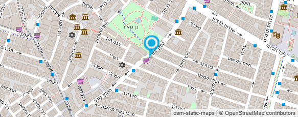 מפת הגעה אל בכר ניסים - איש הקש