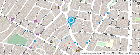 מפת הגעה אל עו"ד ונוטריון הירשמן חיים