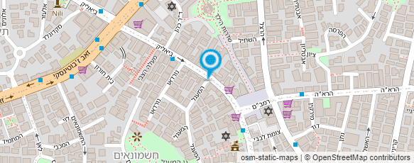 מפת הגעה אל ד"ר ברסלבסקי ראול