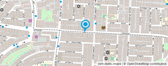 מפת הגעה אל המרכז לביטוחי משאיות