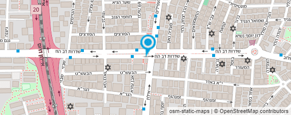 מפת הגעה אל סופר גבי