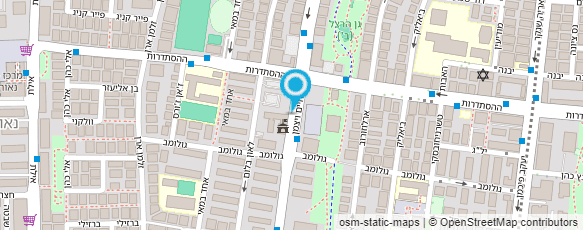 מפת הגעה אל עיריית חולון