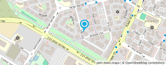 מפת הגעה אל אביב - משען