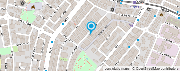 מפת הגעה אל מכולת מנשה