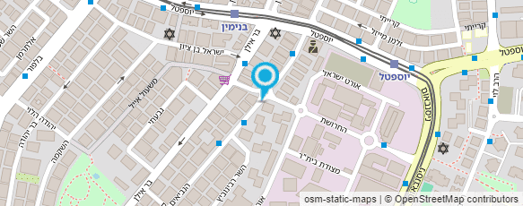 מפת הגעה אל גן תמי ושולמית