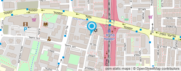 מפת הגעה אל "הנשיא" בי"ס ממלכתי