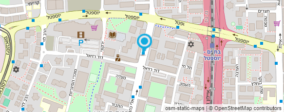 מפת הגעה אל בית המאפה של משה