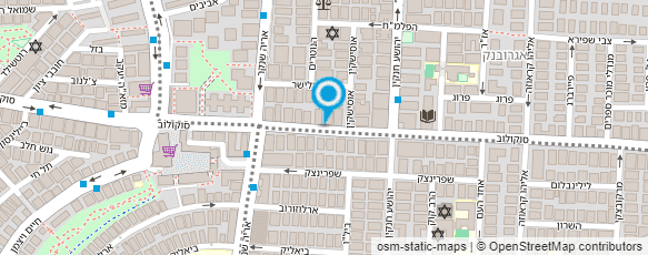 מפת הגעה אל אופנת שאול