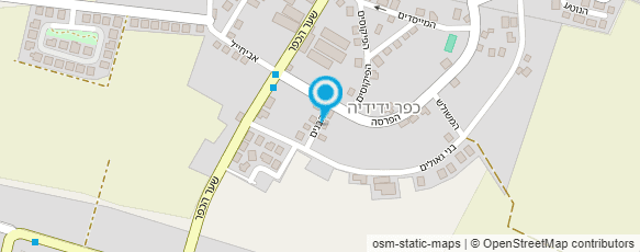 מפת הגעה אל חנן'ס השכרת ציוד לאירועים