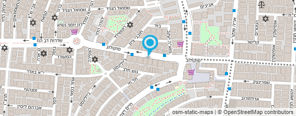 מפת הגעה אל אהרון עובד