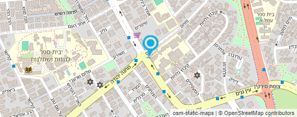 מפת הגעה אל ברנר חטיבת ביניים