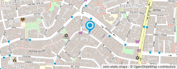 מפת הגעה אל גברה יהודה