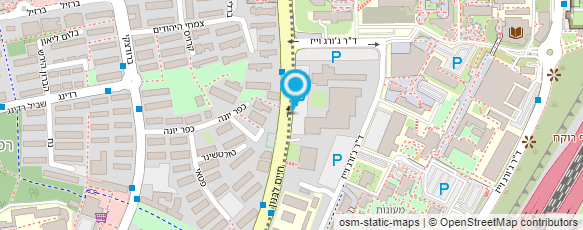 מפת הגעה אל מכון התקנים הישראלי (מת"י)