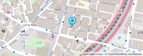 מפת הגעה אל הפלקה תל-אביב