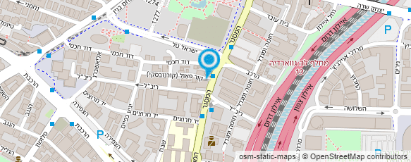 מפת הגעה אל מוסך הרצל בראל