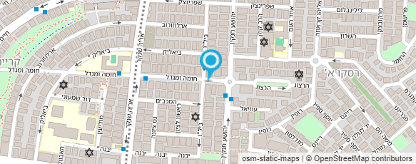 מפת הגעה אל גולדפינגר יצחק