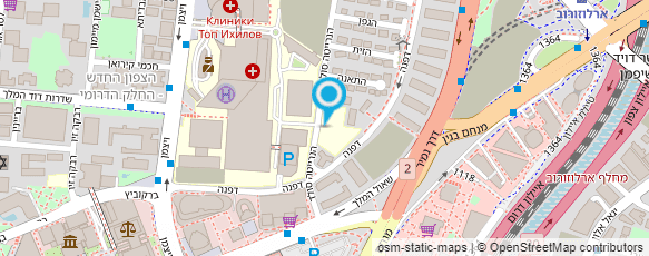 מפת הגעה אל רובינשטיין הדרי ענבל