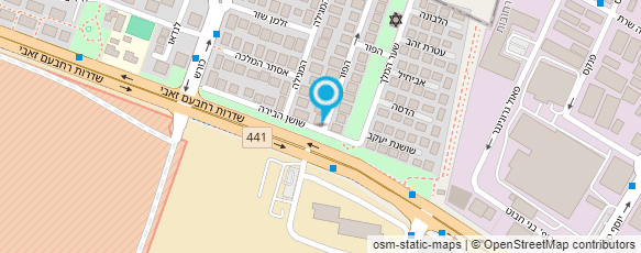 מפת הגעה אל "מייק" בית ספר לנהיגה