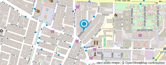 מפת הגעה אל ד"ר אנגלהרד יואל