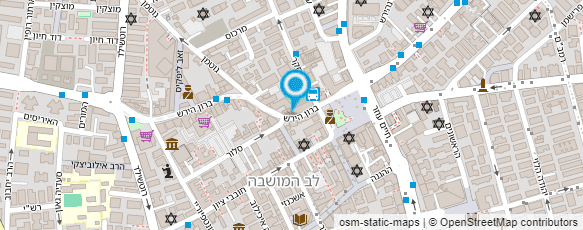 מפת הגעה אל משקאות מנדלסון-חשין