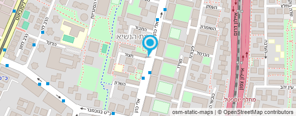 מפת הגעה אל ד"ר רון מילי (ראוכורגר)