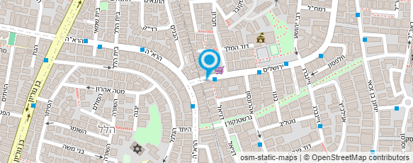 מפת הגעה אל מעדני ירושלים