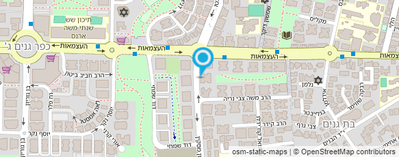 מפת הגעה אל עו"ד ונוטריון בירנבוים ישעיהו