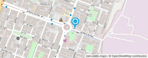 מפת הגעה אל גלריית הכיכר גליס מירה