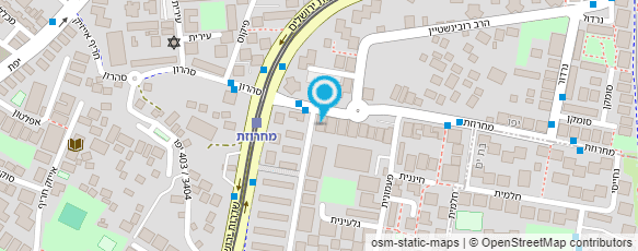 מפת הגעה אל "גבעת התמרים"