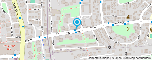 מפת הגעה אל פרופ' אלג'ם מרדכי