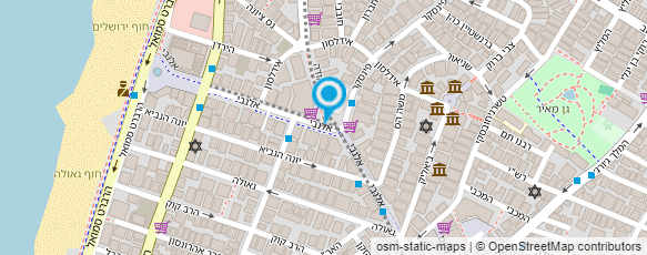 מפת הגעה אל אברי אביב - שיט ותיירות בע"מ