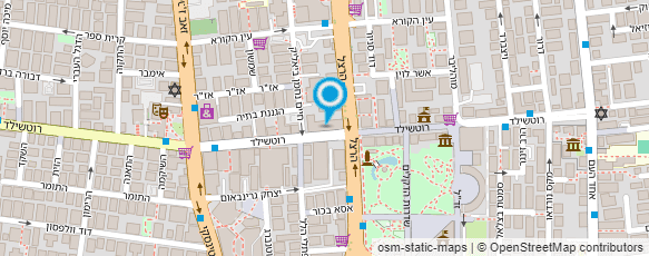 מפת הגעה אל נעלי גוטמן