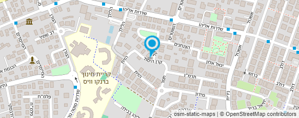 מפת הגעה אל ד"ר בן יצחק אילן