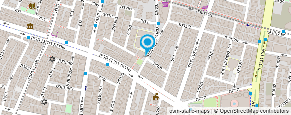 מפת הגעה אל פרופ' סלעי משה