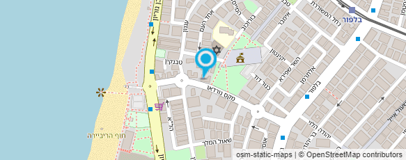 מפת הגעה אל עיריית בת-ים