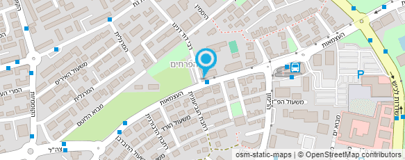 מפת הגעה אל מרכז יום לקשיש