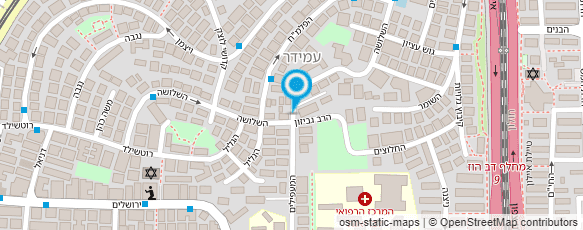 מפת הגעה אל המומחה אבי את שלום