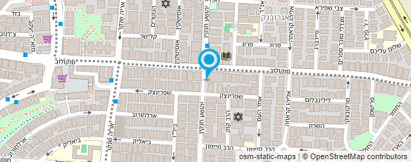 מפת הגעה אל ליפשיץ צבי