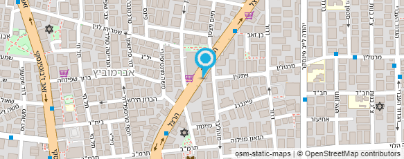 מפת הגעה אל עיצוב שיער סמי