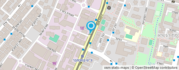 מפת הגעה אל "נגרית אביב"