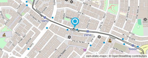 מפת הגעה אל בנימיני יצחק מפת הגעה אל בנימיני יצחק