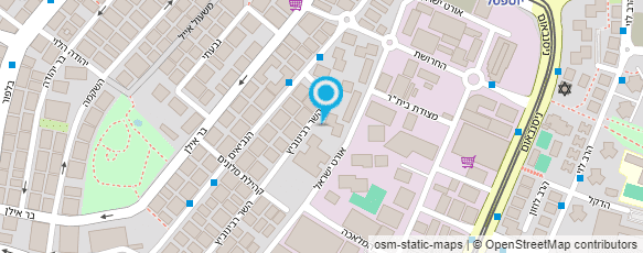 מפת הגעה אל ד. בן גוריון