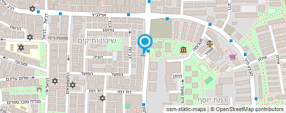 מפת הגעה אל מעון נעמ"ת - כצנלסון